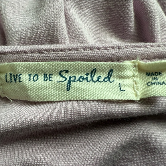 Lilac Long Sleeve Dress - Picture 7 of 7